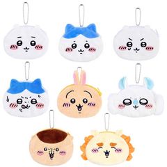 【未開封品】きゃらポシリーズ ちいかわ トレーディングおかおポーチ（明日もがんばるぞ！編）（全8種ランダム1種)