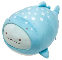 【中古】ぬいぐるみ とかげ(ジンベエザメ) スーパーもーちもち抱きぐるみ すみっコとうみっコテーマ 「すみっコぐらし」