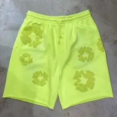 DENIM TEARS 25ss MONO COTTON WREATH SWEAT SHORTS SIZE-M SS25BRS061 デニムティアーズ モノ コットン　リース スウェットショーツ ショートパンツ 心斎橋店