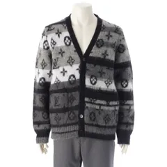 Louis Vuitton ルイヴィトン　モノグラムカーディガン レア　S 美品 LOUIS VUITTON - louis vuitton 22aw モノグラムモヘア