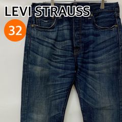 LEVI STRAUSS リーバイス デニム ジーンズ ストレートデニム ブルー メンズ 32サイズ【CB283】