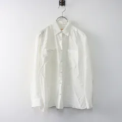 美品 近年モデル 定価3.3万 シビラ Sybilla カールマイヤーシャツ M/オフホワイト ヨップス ブラウス チュニック シルク【2400014282412】のサムネイル