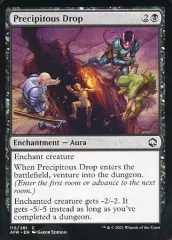 【中古】マジックザギャザリング 115/281[C]：【AFR】Precipitous Drop/急な落下