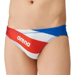 アリーナ 競泳水着 メンズ トレーニングリミック M Nホワイト×Kレッド×Iブルー×ブルー #FSA3626-WTRD ARENA 新品 未使用