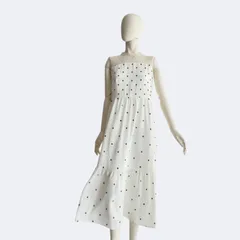 Diagram ダイアグラム ワンピース  ホワイト ブラック レース ドレス