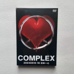 COMPLEX 20240515-16 日本一心 DVD【新品未開封】 Amazon.co.jp: COMPLEX 20240515-16 日本一心 (DVD+2CD