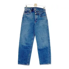 AGOLDE エーゴールドイー BROKEN WAISTBAND A9045B-1141 デニムパンツ ハイウエスト カットアウト  ブルー系 27 [240101383040] レディースのサムネイル