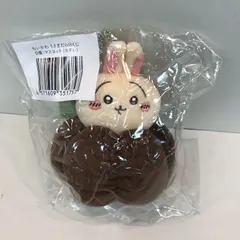 【八戸第2-60-295】 ちいかわ うさぎだらけくじ D賞 マスコット カヌレ うさぎ