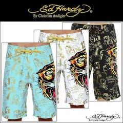 新品正規品EdHardyエドハーディー水着ハーフパンツスイムウェア ai-na_edhardy5327