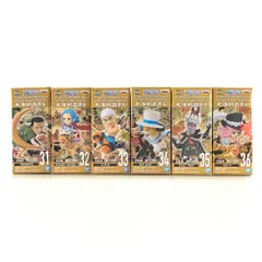 ●BANDAI SPIRITS フィギュア 全6種セット 「ワンピース」 ワールドコレクタブルフィギュア-WT100記念 尾田栄一郎描き下ろし 大海賊百景6- 未開封品