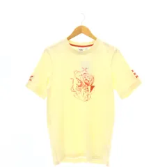 アディダス adidas 22AW アヤックス・アムステルダム OG グラフィック半袖Tシャツ カットソー L クリームホワイト IN4722 /DF ■OS