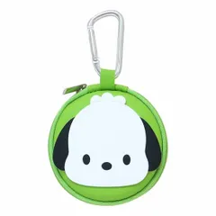  ポチャッコ ラウンド小物ケース ミニポーチ アクセサリーポーチ 