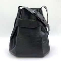 LOUIS VUITTON サックデポールPM エピ エピ ノワール レザー ブラック ショルダーバッグ ブラック M80157