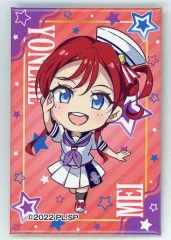 【中古】バッジ・ピンズ 米女メイ 「東海汽船 東京湾納涼船×ラブライブ!スーパースター!! in さるびあ丸 スクエア缶バッチ」