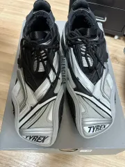 BALENCIAGA TYREX SNEAKER 41タイレックス　シルバー✖️黒 ☆Balenciaga☆Tyrex Sneakers☆Black (BALENCIAGA/スニーカー