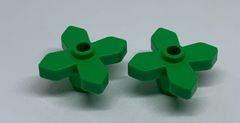 LEGO パーツ　茎　2×2 ブライトグリーン　2個