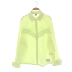 ナイキ NIKE NSW ICN CLSH WVN LS TOP アイコン クラッシュ ウーブン L/S トップ シャツ 長袖 L ライムグリーン /HS ■OSのサムネイル