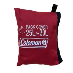 Coleman コールマン ザックカバー 25〜30L レインカバー パックカバー バックパックカバー レッド