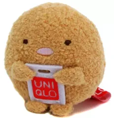 【中古】ぬいぐるみ [単品] とんかつ てのりぬいぐるみ 「ユニクロ×すみっコぐらし グラフィックTシャツ」 付属品