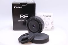 【超極美品】Canon RF 28mm F2.8 STM レンズ RFマウント 広角 フルフレームカメラ用 ブラック