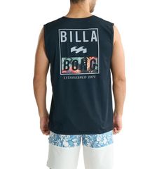 2025春夏 新品【BILLABONG/ビラボン】AIR DRY MESH TANK サーフタンクトップ 【WIDE FIT】 BLK メンズ BF01A856