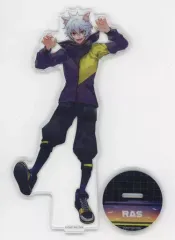 【中古】アクリルスタンド・アクリルパネル Ras Crazy Raccoonビッグアクリルスタンド 「Crazy Raccoon×GiGOキャンペーン」