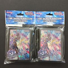 【2パック】遊戯王 スリーブ ダークマジシャン （50枚入）【未開封-083717850229】