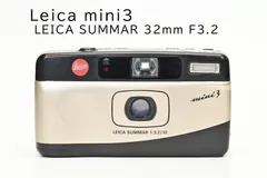 2024年最新】leica mini3の人気アイテム - メルカリ