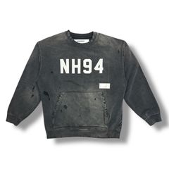 参考上代44000円 未使用品 NEIGHBORHOOD 25SS SAVAGE SWEAT SHIRT LS サベージクルーネックスウェット トレーナー ダメージ加工 ネイバーフッド 251OKNH-CSM01 ブラック S 90564A7