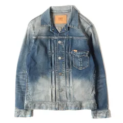 TMT ティーエムティー ジャケット サイズ:L 19AW ヴィンテージ加工 1stタイプ ストライク デニムジャケット HYBRID-STRETCH DENIM JACKET TYPE-VINTAGE インディゴ アウター ブルゾン Gジャン【メンズ】のサムネイル