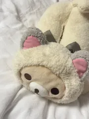 新品　リラックマモーモー　ぬいぐるみティッシュカバー　リラックマ　牛　平成レトロ 新品 リラックマモーモー ぬいぐるみティッシュカバー