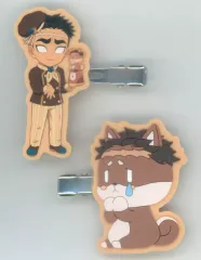 【中古】アクセサリー(非金属) 悲鳴嶼行冥 クッキー風ヘアクリップ 「鬼滅の刃×ufotable Cafe×マチ★アソビCAFE バレンタイン＆ホワイトデーイベント2025 前期」