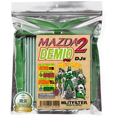 【数量限定】防臭 抗カビ 抗菌 花粉対策 D-130_DEMIO 日本製 エアコンフィルター DJ デミオ MAZDA2 エムリットフィルター