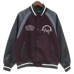 完売品】GU×UNDERCOVER コラボ スタジアムジャンパー ワイン
