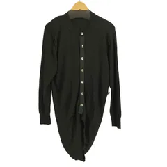 ジュンヤワタナベコムデギャルソン JUNYA WATANABE COMME des GARCONS 11aw 貝ボタン コクーンシルエット ウールギャバ カーディガン レディース 表記無 のサムネイル