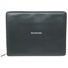 激レア 美品】バレンシアガ クラッチバッグ 594428 ブラック ファー