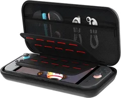Smatree switch2 ケース EVAキャリングケース 30枚ゲームカードスロット 2025専用 スイッチ 2収納ケース 大容量収納バッグ 持ち運び 2用 小物収納(ブラック)