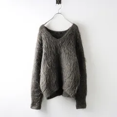 2023AW ジャーナルスタンダード JOURNAL STANDARD シャギーVネックカーディガン グレー/トップス セーター【2400014351194】