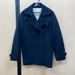 【✨コート✨】BUONA GIORNATA　ボナジョルナータ　Mサイズ　レディース　女性　コート　上着　カラー　黒　ブラック　裏地　ホワイト　ベージュ　クリーム　赤色　レッド　線　長袖　綿　100％　冬用　防寒　おしゃれ　カジュアル　綺麗目　大人　モダン