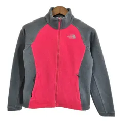 THE NORTH FACE ノースフェイス フリースジャケット アウトドア ワンポイントロゴ ピンク (レディース S) 中古 古着 R7592