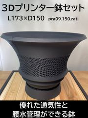 超メルカリ市セール］PI-13黒 3サイズ 鉢皿付き セット - メルカリ