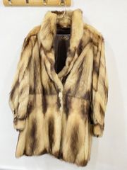 銀座グレース GINZA GRACE 毛皮コート 丈95cm 高級毛皮 リアルファー