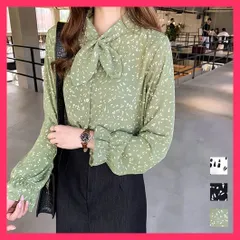 【スタッフおすすめ！】 シフォン シャツブラウス レディース 長袖 シャツ/薄手 トップス/おしゃれトップス 上品 オフィスブラウス 大人 長袖 シ おすすめ おしゃれ　かわいい　人気 98ASNI-001