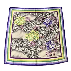 Gianni Versace - ジャンニベルサーチ ヴェルサーチ スカーフ 花