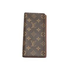 ルイヴィトン M66540 モノグラム 長財布 ポルトフォイユ・ブラザ 長財布 LOUIS VUITTON ブラウン【OS】