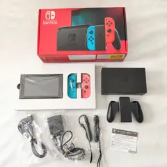 【極美品】任天堂 Switch スイッチ HAC-001 ネオンブルー ネオンレッド
