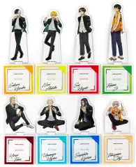 【中古】アクリルスタンド・アクリルパネル 集合 描き下ろしアクリルスタンド8体セット 「Blu-ray/DVD WIND BREAKER」 アニプレックス全巻購入特典