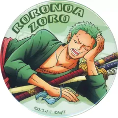 【中古】バッジ・ピンズ ロロノア・ゾロ お昼寝タイム 缶バッジ 「ワンピース」