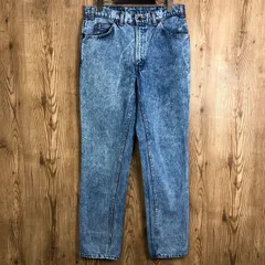 Levi's リーバイス ケミカルウォッシュ デニム パンツ ジーンズ ジーパン サイズ メンズ M位 赤タブ トップボタン裏 217     古着 s24100928のサムネイル