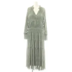 Ameri SHIRRING PLEATS DRESS Ｓサイズ　アイボリー Ameri（アメリ）の「SHIRRING PLEATS DRESS（ワンピース）」 - WEAR